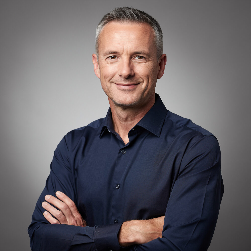 Portrait of a male broadcast director instructor