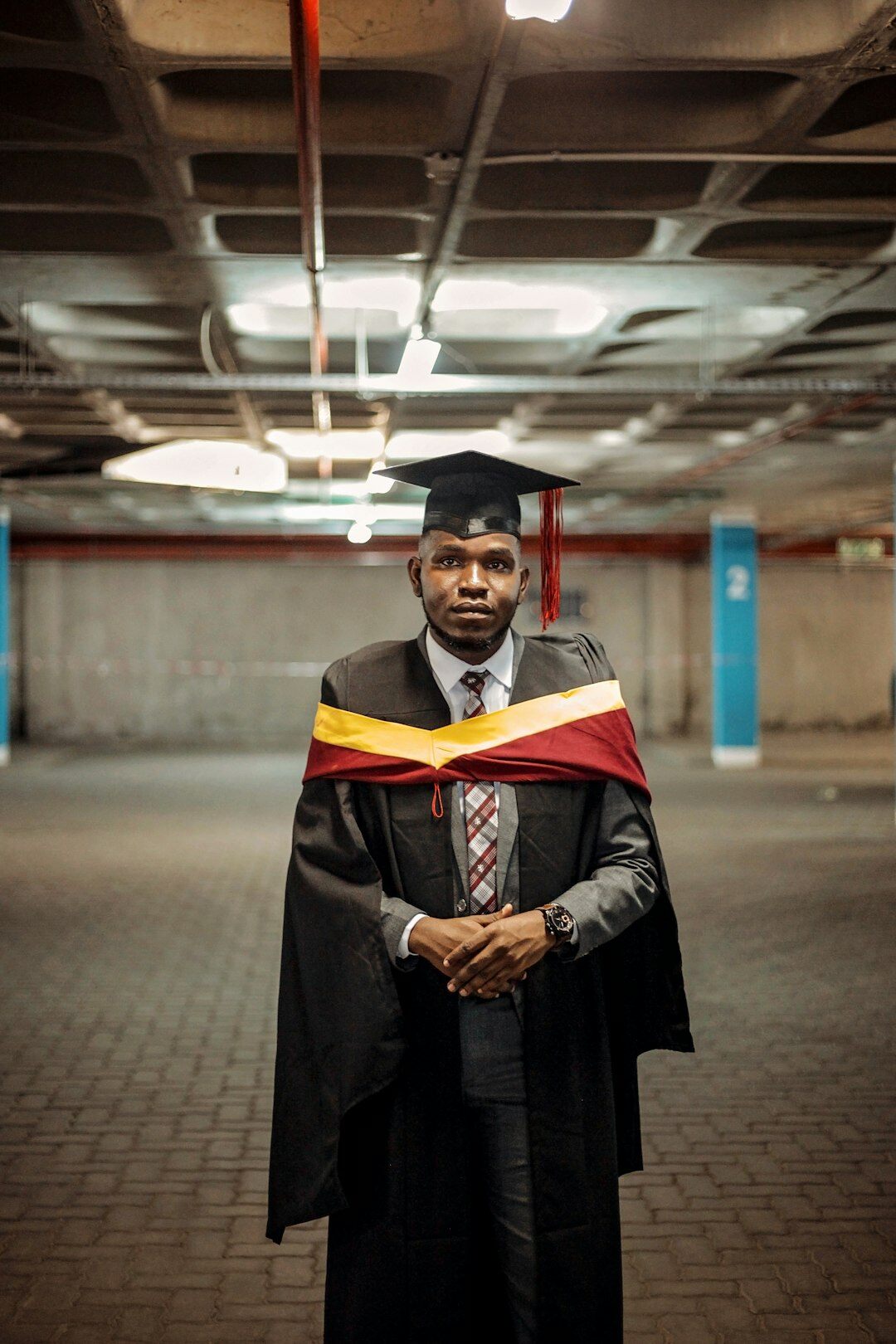 Portrait of a male graduate now working as a technical director
